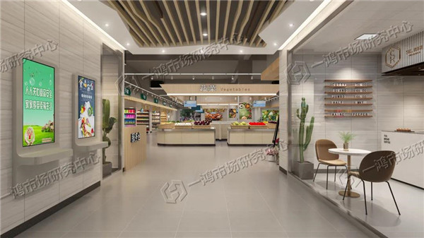 上海浦锦市集主入口效果图设计— 一鸿市场研究中心