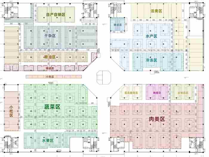 南丹综合市场--杭州一鸿农贸市场设计院