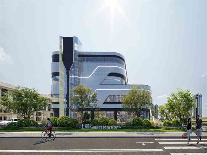 农贸综合体建筑设计-杭州一鸿农贸市场设计院